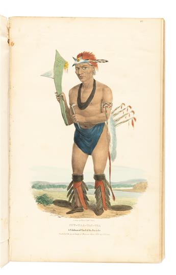 (AMERICAN INDIANS.) James Otto Lewis. [The Aboriginal Port-Folio . . . of the Most Celebrated Chiefs of the North American Indians.]